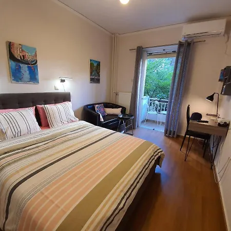 Martelaou Studio 24h To Airport Lejlighed Athen
